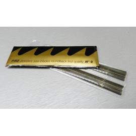 JEWELRY SAW BLADE PIKE # 0 JEWELERS SAWFRAME SAWS BLADES SWISS MADE GROBET 144Pc (E 1)