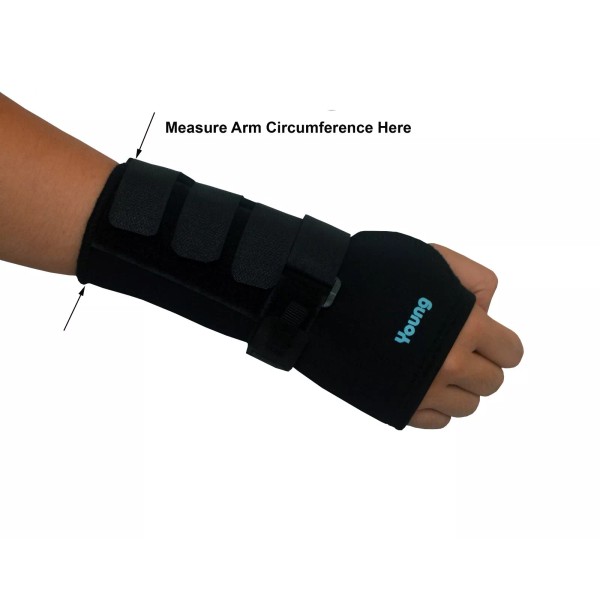 Young Wrist Support with Splint - Carpal Tunnel Brace -