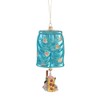 Beachcombers 5.5" Glass Board Short Ornament Multi
