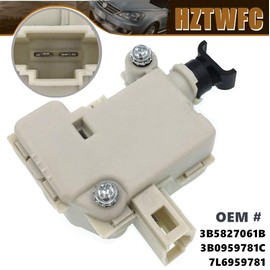 HZTWFC Bootlid Trunk Tailgate Lock Servo Motor 2 Pins 3B5827061B 3B0959781C 7L6959781 For VW Golf MK4 Jetta Passat Bora Polo Touareg Beetle