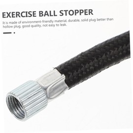BESPORTBLE 5 Sets Inflator Accessories for Exercise Balls Air Stopper Pins Detachers Hoses for Yoga Fitness and Sports Inflatable Products