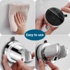 JIANHY Suction Cup Shower Head Holder Universal Adjustable Shower Head