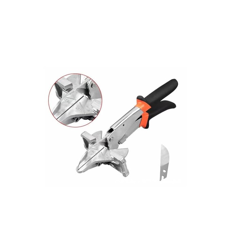 Vokowin X-Large Sharp Multi-Angle Miter Shear Cutter with 0 to