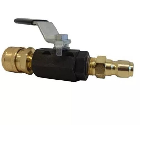 Unbranded 3/8" Carbon Steel Ball Valve Kit for Power Pressure