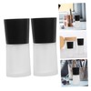 Gatuida 2Pcs Refillable Foundation Bottles Durable Cosmetics Containers with Press