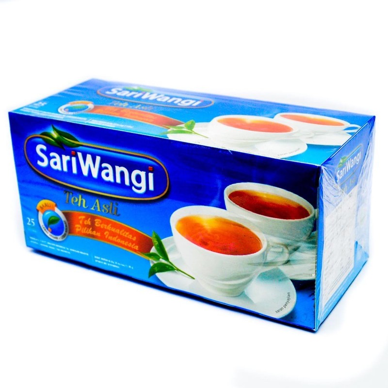 Sariwangi Teh Asli - Indonesia Black Tea 25-ct, 1.6Oz (Pack