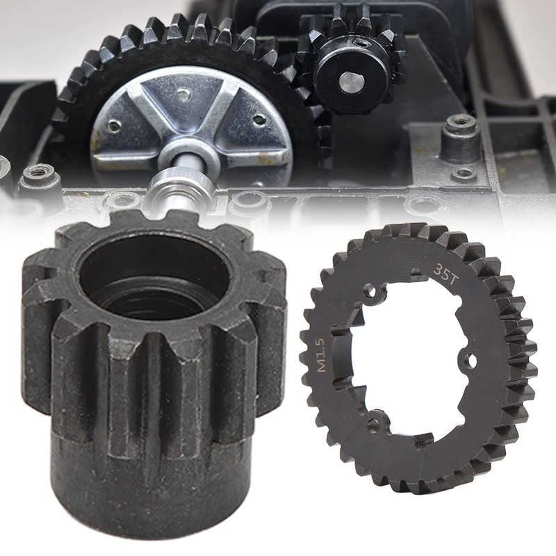 RC Car Gear Set Professional Steel 35T Spur Gear Motor