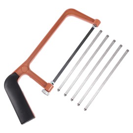 Vaguelly DIY Hacksaw for Boys and Girls Lightweight Children's Handsaw 5 Replaceable Blades for Creative Projects