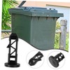 Ciieeo Trash Can Lid Hinged Pins 240L Plastic Connecting Shafts