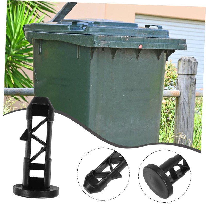 Ciieeo Trash Can Lid Hinged Pins 240L Plastic Connecting Shafts