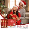 Lunaanda Christmas Spoon Set, 4 Pieces Christmas Coffee Spoons, Stainless