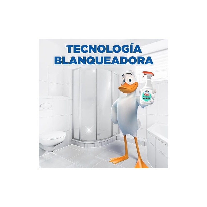 Pato Antihongos, Limpiador de Baños Con Cloro, Desinfecta y Elimina