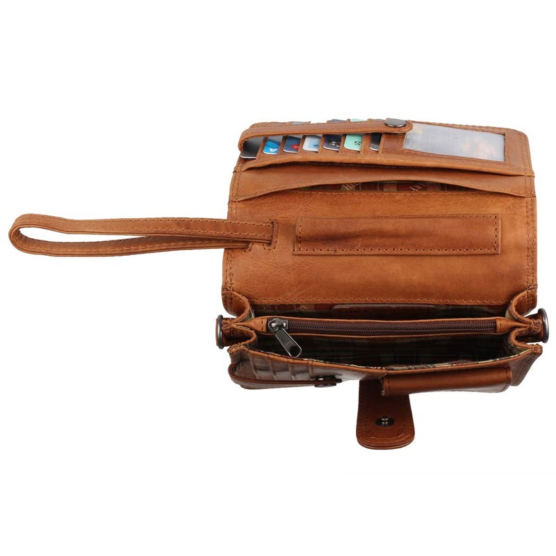 Hill Burry Genuine Leather Bag, High-Quality Vintage Buffalo Leather Travel