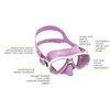 Cressi Unisex's Marea (New) Mask Diving, Lilac/White, One Size