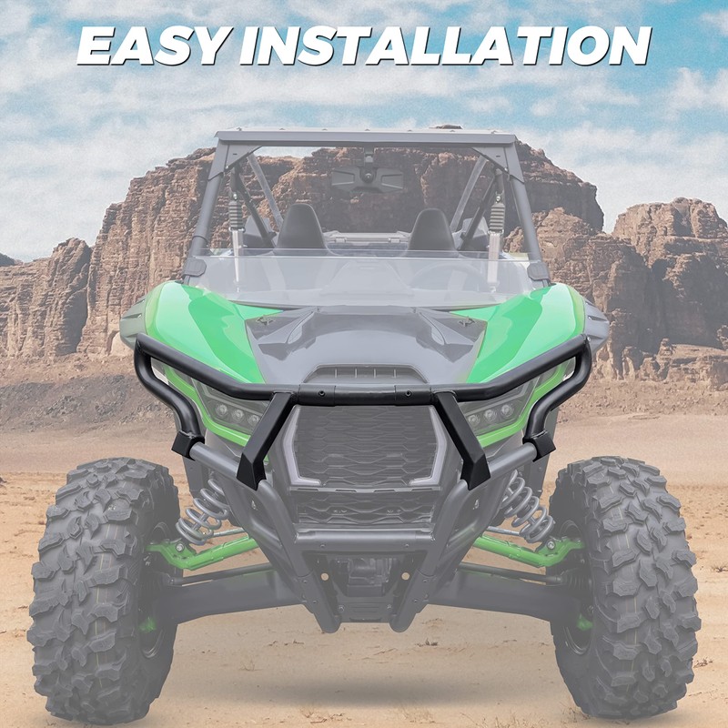 SAUTVS Headlight Guard for Teryx KRX 1000, Combined Front Headlight