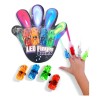 12 Anillo Laser Led Multicolor Fiesta Neon Carnaval Batucada