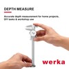 werka Dial Caliper 12 Inch, Shockproof Dial Caliper Measuring Tool