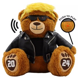 Proud Patriots Talking Trumpinator Teddy Bear - Says 10 Phrases