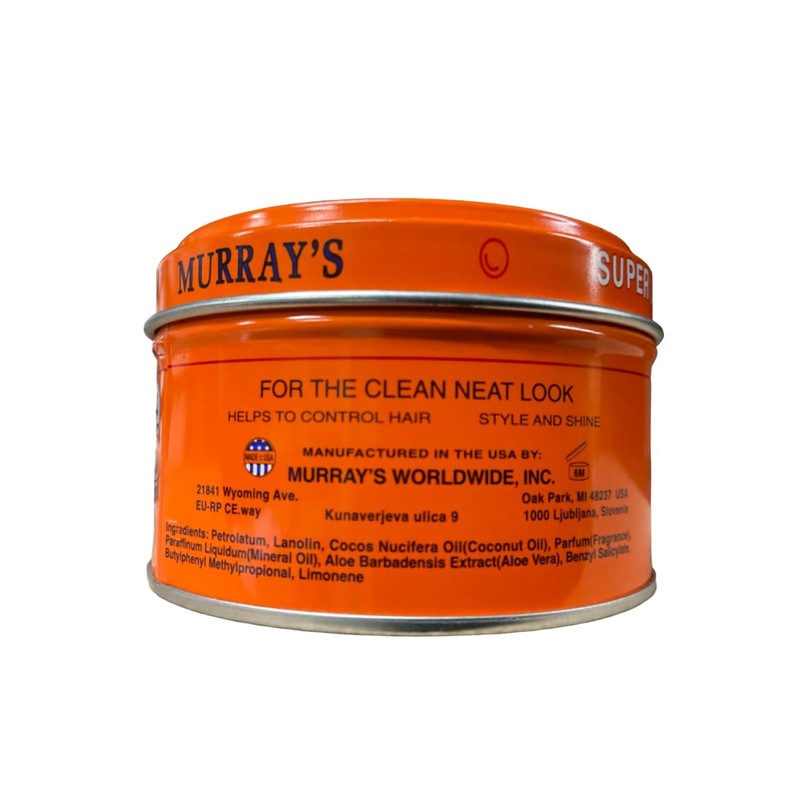 Murray's Light Pomade & Hair Dressing, Super Light, 3 oz.