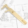 Brass Vernier Caliper Copper Alloy Mini Brass Sliding Bag Brake