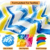 ABEIER Permanent Fabric Paint, 20 Colors x 2 oz(60ml) Soft
