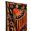 Popular Handicrafts Wall Hanging Tapestry For Bedroom Hippie Burning Sun