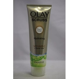 Olay Scrubs Hydrating Vitamin C + Caviar Lime 5 In 1 Facial Cleanser 4.2 oz