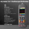 ALLmeter 3-in-1 Handheld Oscilloscope Multimeter Voltage Tester,10MHz Bandwidth,48MSa/s Sampling Rate,Digital
