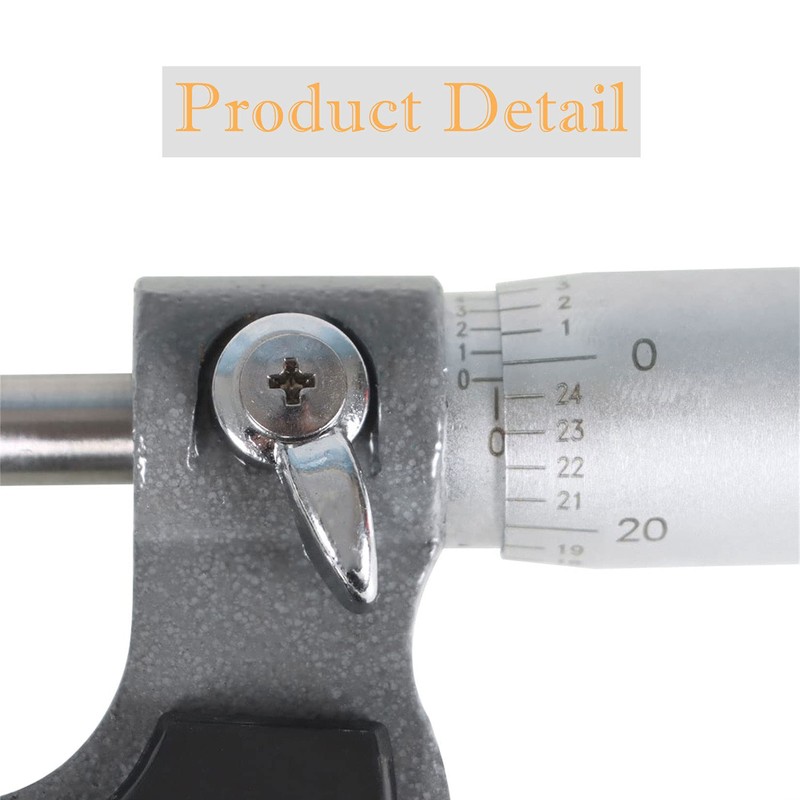 findmall - Micrómetro exterior de 0-1 pulgada 0.000 pulgadas con