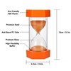 2Pcs Sand Timer 20 Minutes Hexagonal Shape Durable Plastic Widely