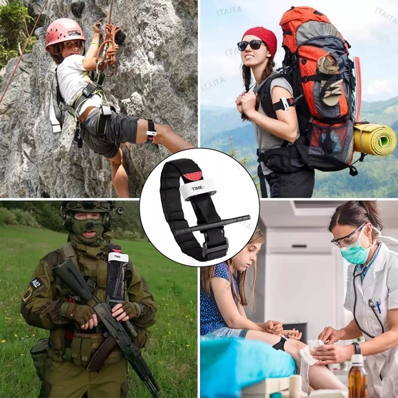 Itaita Torniquete Ligadura Tactico Militar Gato Camping 2 Piezas