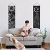 AHANDMAKER 2 Pcs Tarot Theme Pattern Tapestry, Sun and Moon