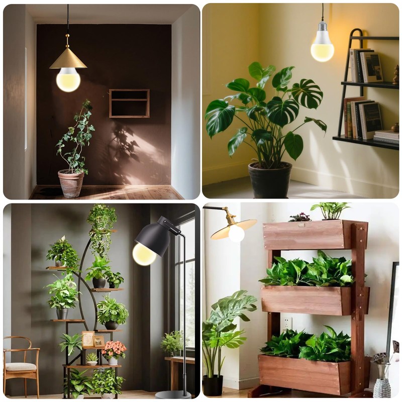 GT-Lite LED Plant Grow Light Bulbs Full Spectrum with 13.09
