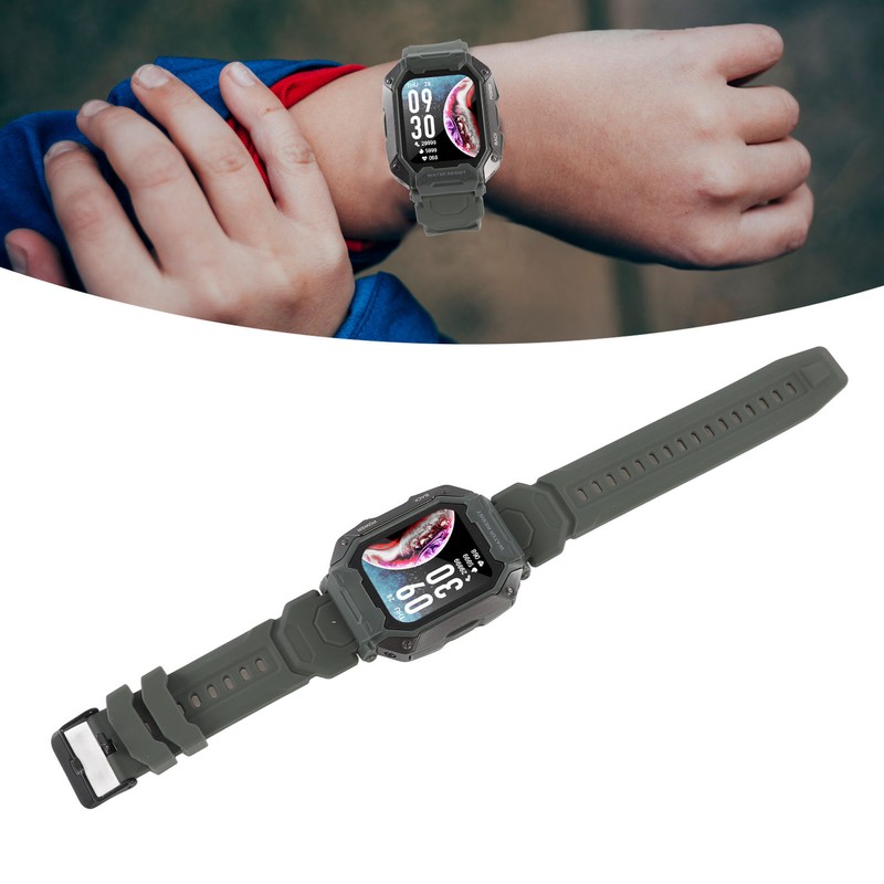 Kids Fitness Tracker Watch Waterproof 380mAh Battery 24 Sports Modes