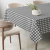 Martina Home TEFLONATED TABLECLOTH MADE Vichy Dark Grey 100X140 CM
