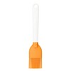 Fiskars Silikonpinsel, Länge: 19 cm, Kunststoff/Silikon, Orange/Weiß, Functional Form, 1023614