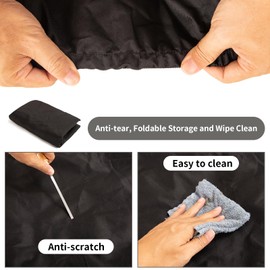 SEJGGKQ Cordless Robotic Pool Cleaner Cover,Protective Waterproof Dustproof Snow-Resistant and UV Resist Colorfast 600D Oxford Cloth Compatible with Most Cordless Robotic Pool Cleaner(Only Cover)