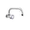 HYDROLAND Water Valve, 3/4 Inch U Shape Wall Valve, Cold