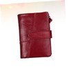 COLLBATH 1pc RFID Wallet Business Zipper Purse for Men Durable