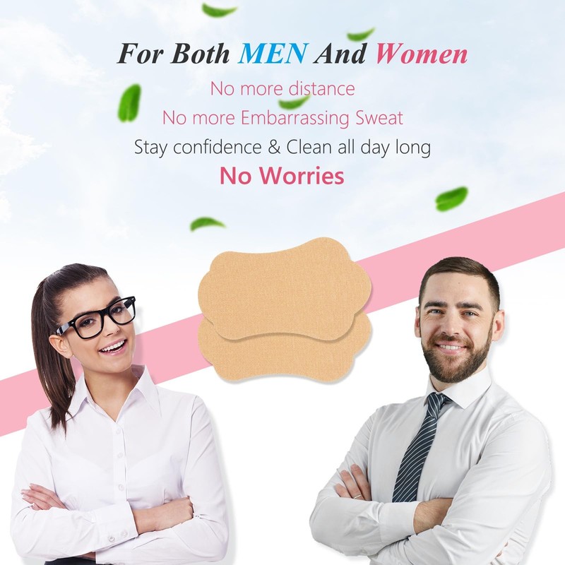 28PCS Armpit Sweat Pads,Ultra-Thin Invisible,Unisex Sweat Absorbing Patches,Disposable Underarm Sweat