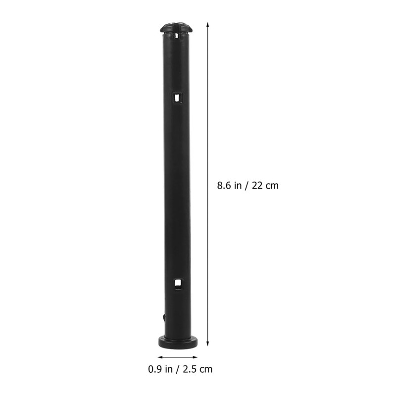 LABRIMP 6pcs Plastic Trash Bin Lid Hinge Pins Connectors for