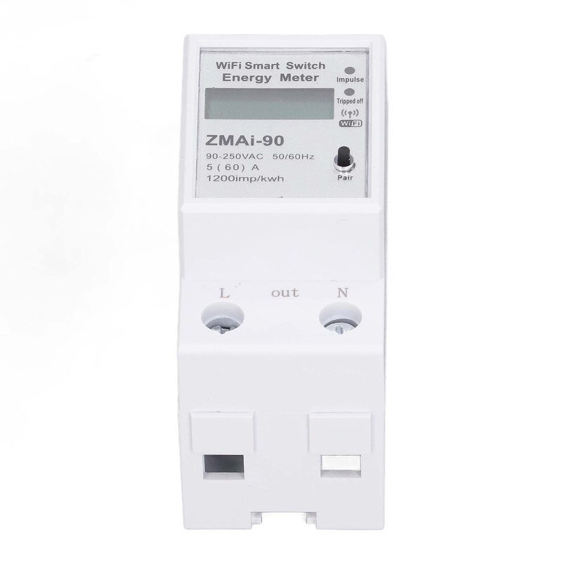 Single Phase Energy Meter One Touch Operation Multifunction WIFI Power