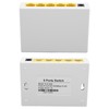 5 Port Gigabit Unmanaged Ethernet Switch Plug and Play Quiet