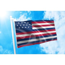 DMSE Serapis John Paul Jones 1779 Historical Flag 3X5 Ft Foot 100% Polyester 100D Flag UV Resistant (3' X 5' Ft Foot)