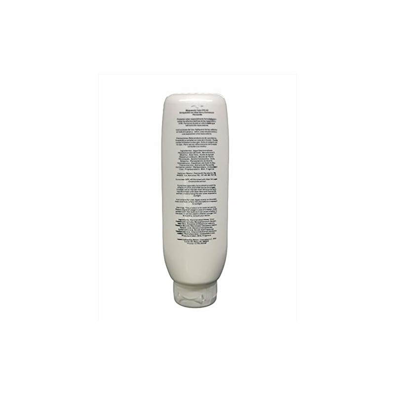 Bloqueador Solar F.P.S. 40 con Aloe Vera, Extracto de Manzanilla