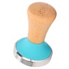 Wooden Coffee Tamper Food Grade Rustproof Easy To Clean Heavy