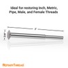 Rotary Thread Repair Kits - Faster & Easier to Chase,
