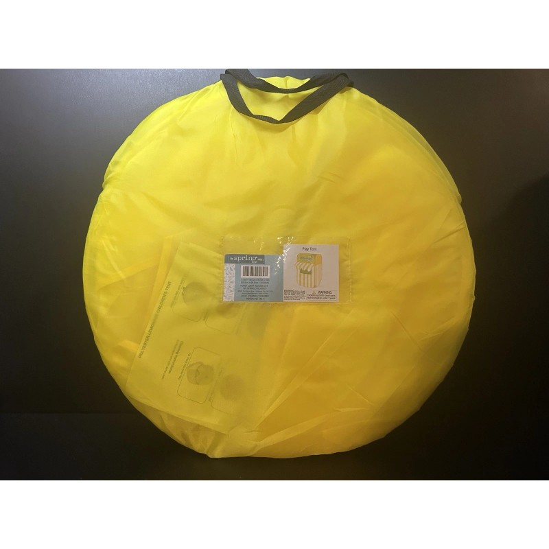 Kids' Indoor Pop Up Play Tent Lemonade Stand Yellow &