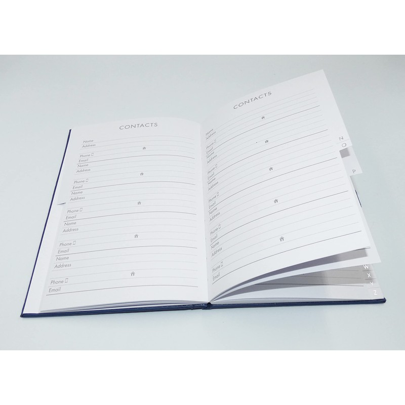 Sixstore A to Z Telephone A5 Address Book A-Z Index