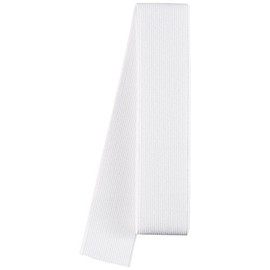 Clover Rubber Belt, 1.2 inches (30 mm) Wide, White 26-042